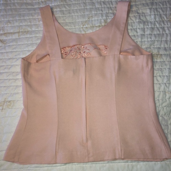 Vintage Stephen Peters Summer Suit Pink Sz 14 - Picture 10 of 16
